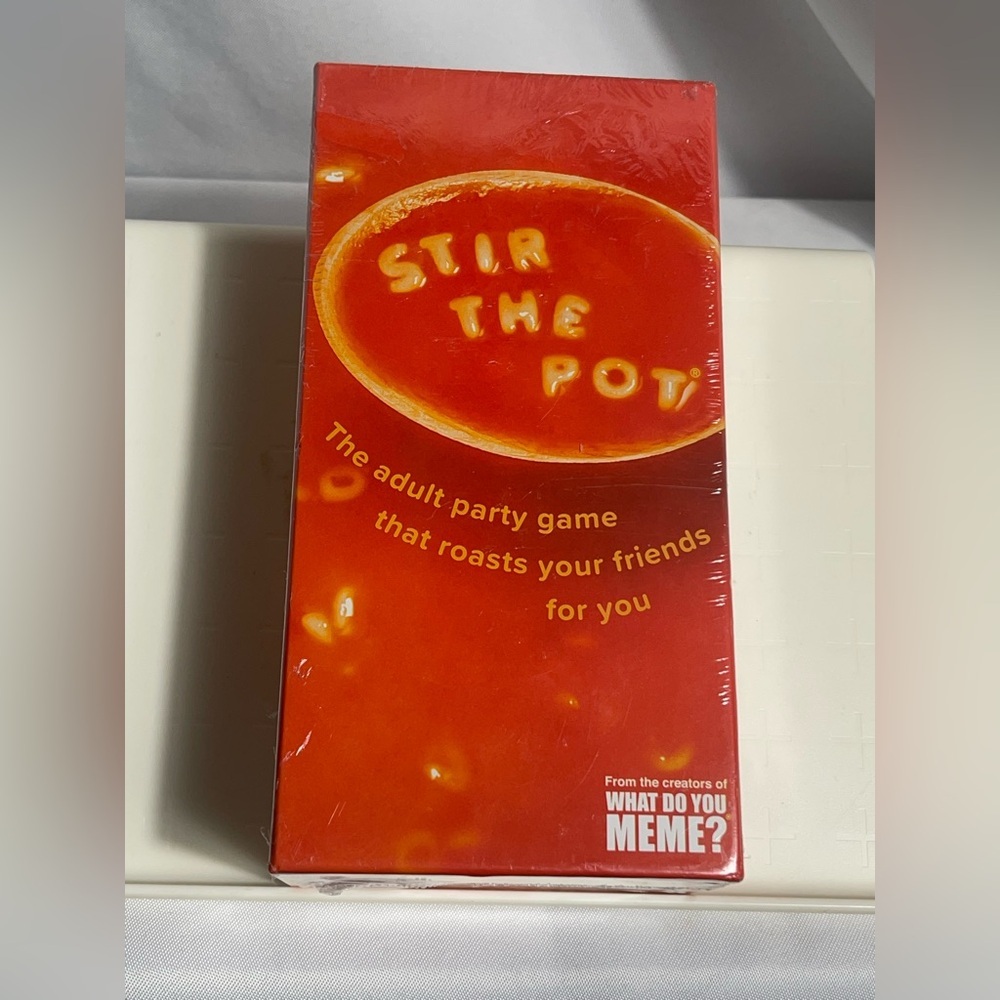 Stir The Pot Adult Party Game 17+ 400 Cards 3-20 Players Funny Game Night New